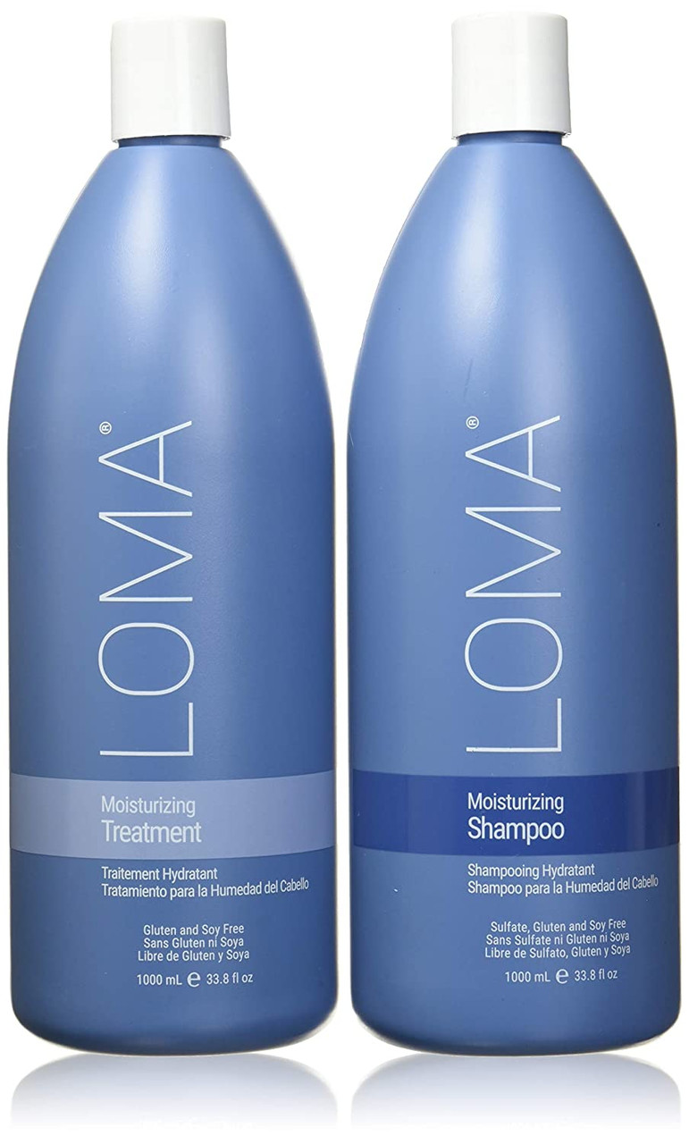 Loma Hair Care Moisturizing Shampoo & Treatment Duo Set