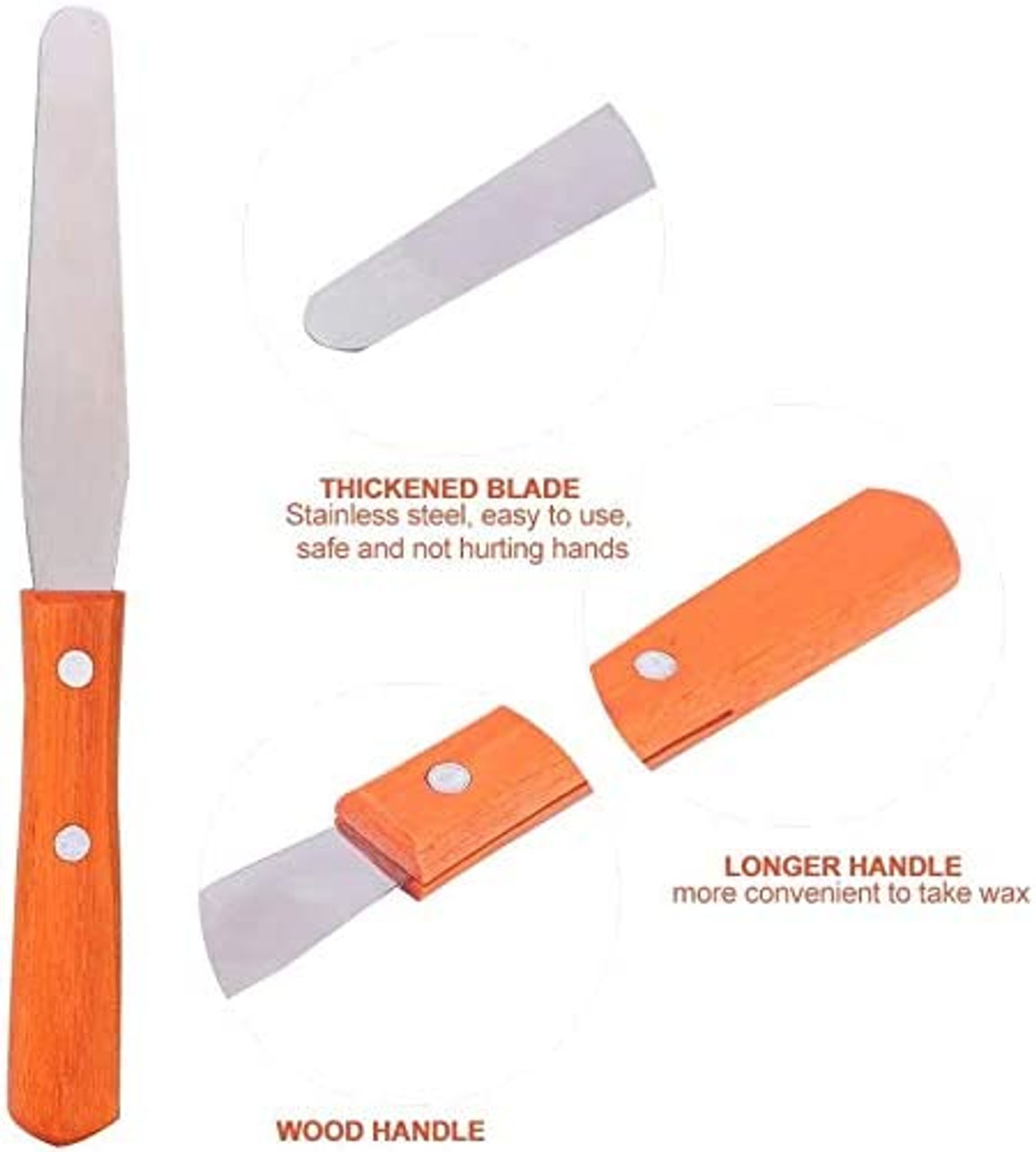 Shelter Professional Waxing Knife Spatula