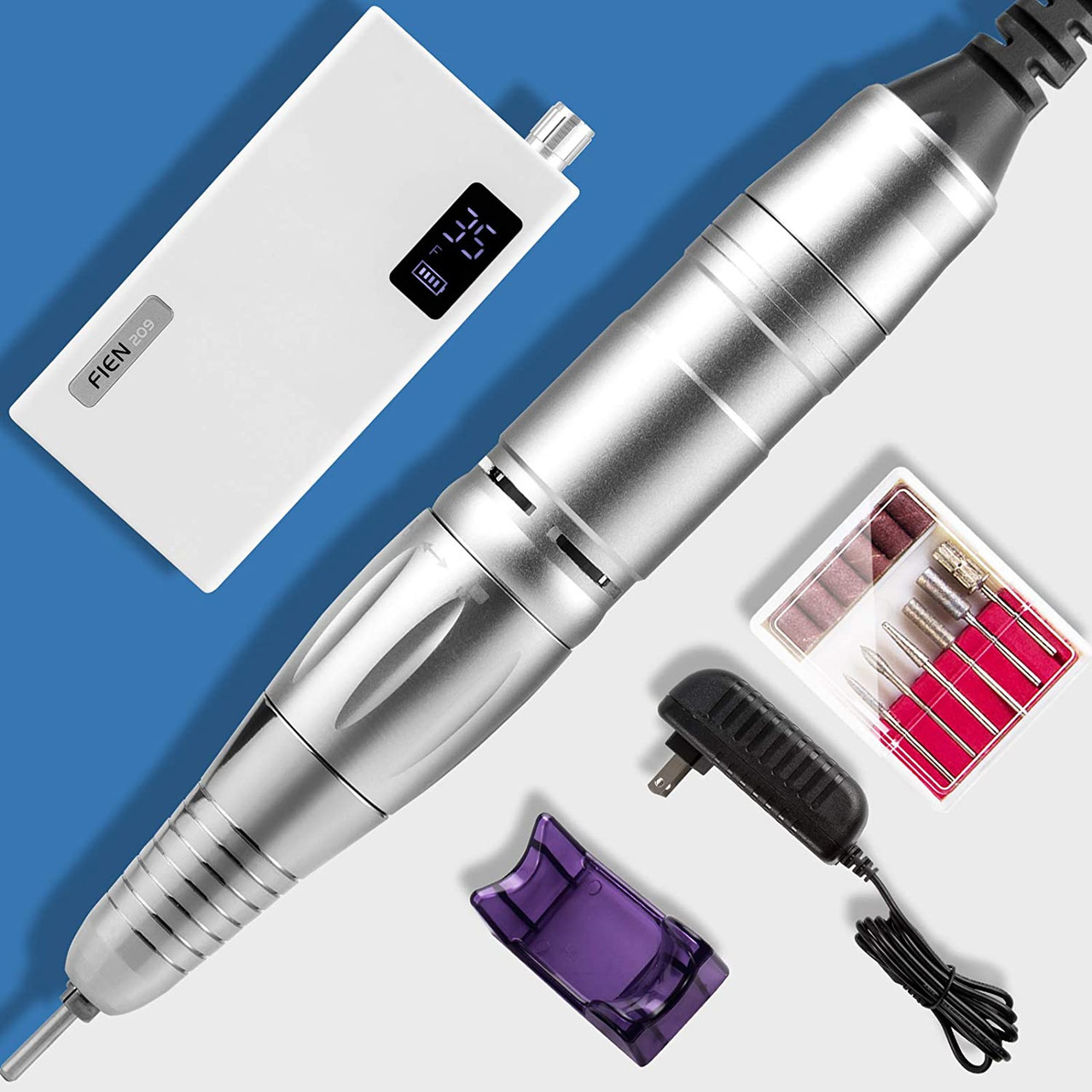Buy Gleevia Metal Multicolor Electric Nail Drill Machine Manicure Set  Online at Best Prices in India - JioMart.