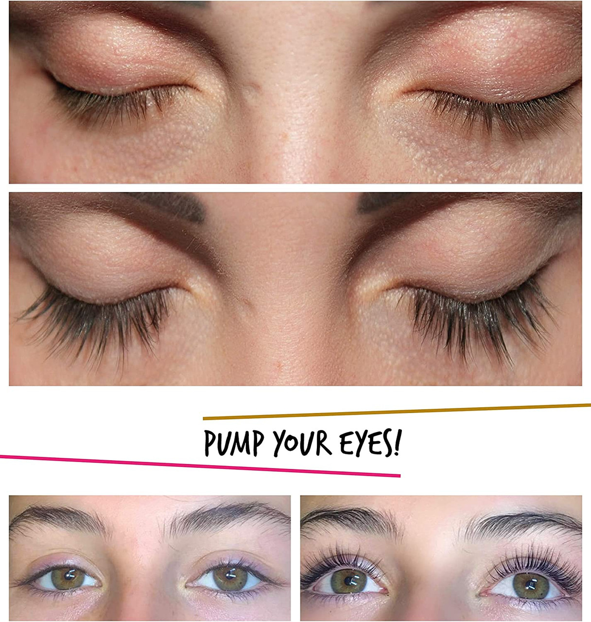 Toplash XL Lash and Brow Booster, Growth Serum with Eyelash and