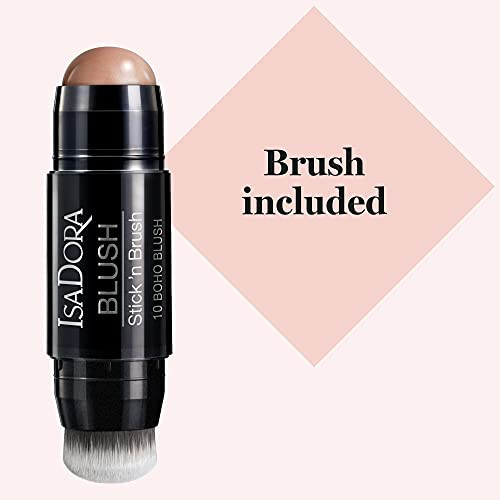 IsaDora Blush Stick'n Brush 8ml 10 Boho Blush