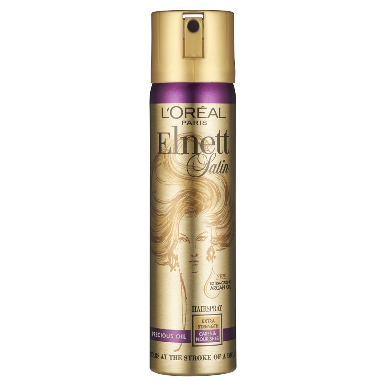 L'Oreal Paris Elnett Satin Extra Strong Hold Hairspray - Volume 11 Ounce (1  Count) (Packaging May Vary)
