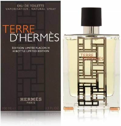 Limited Edition Hermes 100 Ml Terre D'hermès Hermès H Bottle