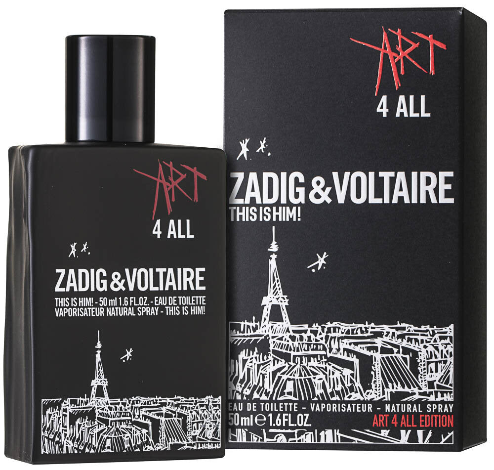 Zadig Voltaire This is Him! Art All Eau de Toilette 50ml Spray