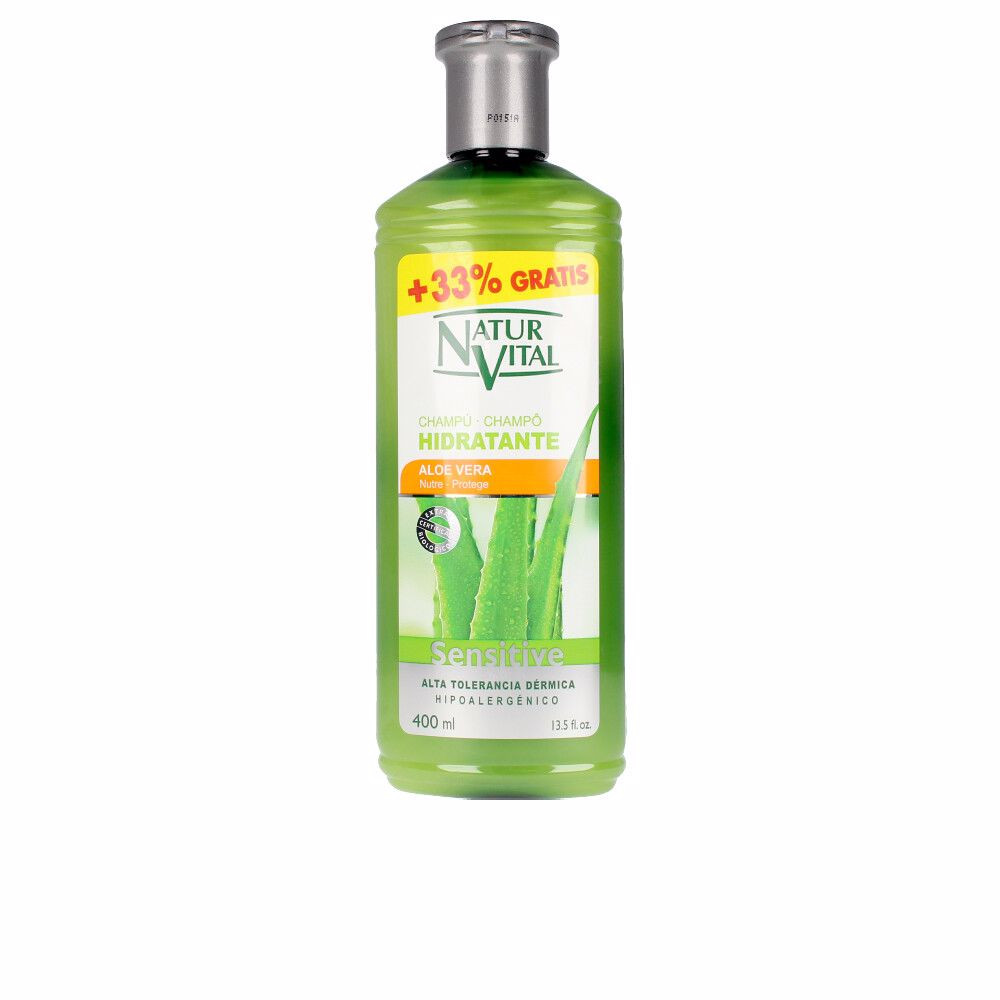 Naturvital SENSITIVE champU aloe vera hidratante Moisturizing shampoo -  Purifying shampoo