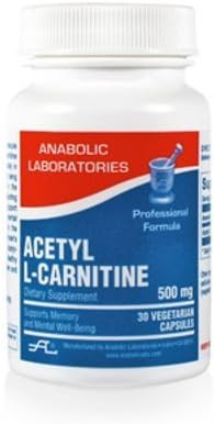 l carnitine anabolic Anabolic Laboratories ACETYL L-CARNITINE 500 MG 30 CAP