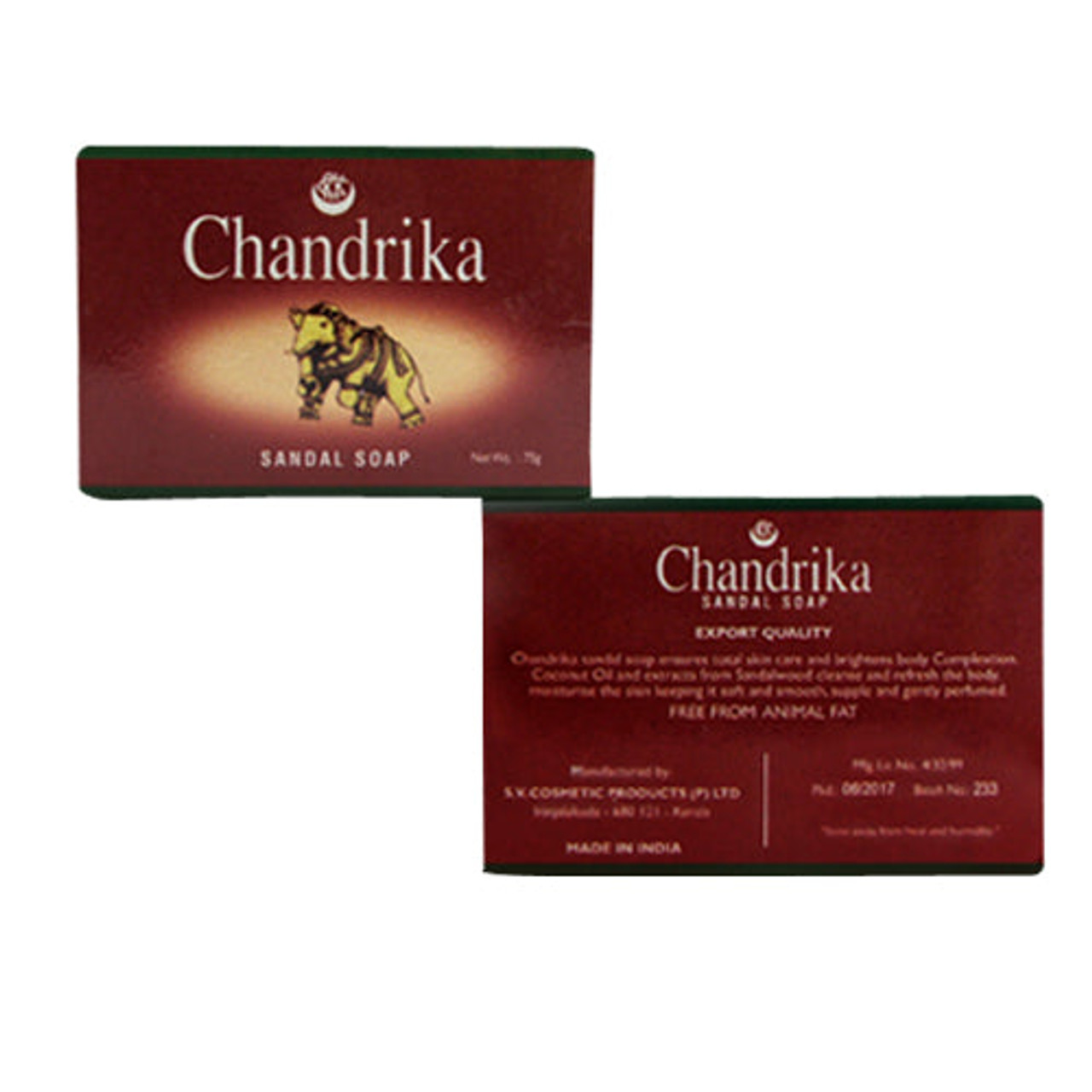 125g Chandrika Soap, For Regular Use at Rs 133/box in Chengalpattu | ID:  2852894489797