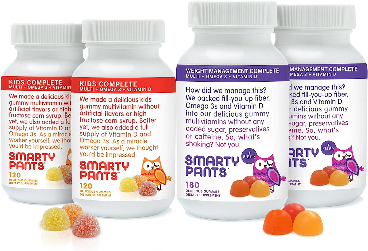 Smartypants Toddler Multi & Omega 3 Fish Oil Gummy Vitamins With D3, C &  B12 - 70 Ct : Target
