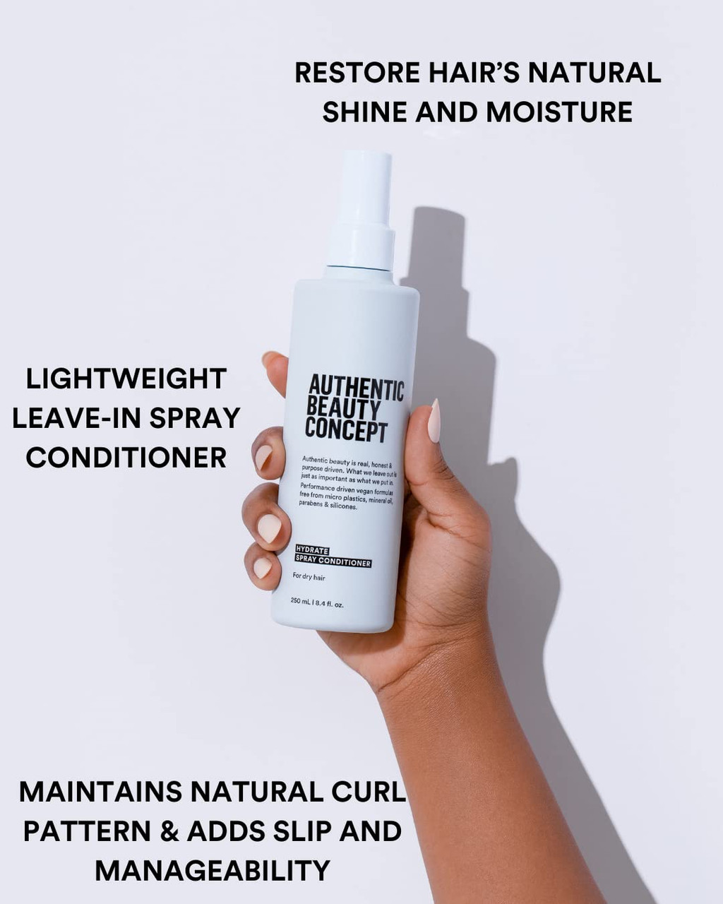Authentic Beauty Concept Hydrate Spray Conditioner | Normal To Dry