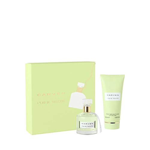 Carven L'Eau de Toilette Gift Set 50ml EDT 100ml Body Cream