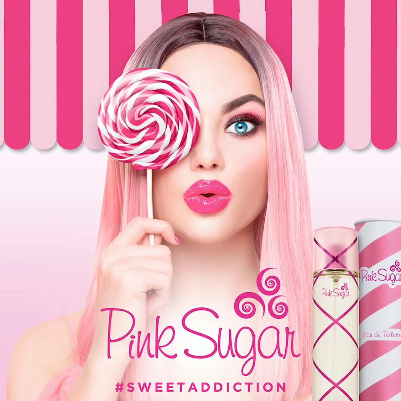 Pink Sugar Berry Blast Eau de Toilette Perfume for Women, 3.4 Fl. Oz.