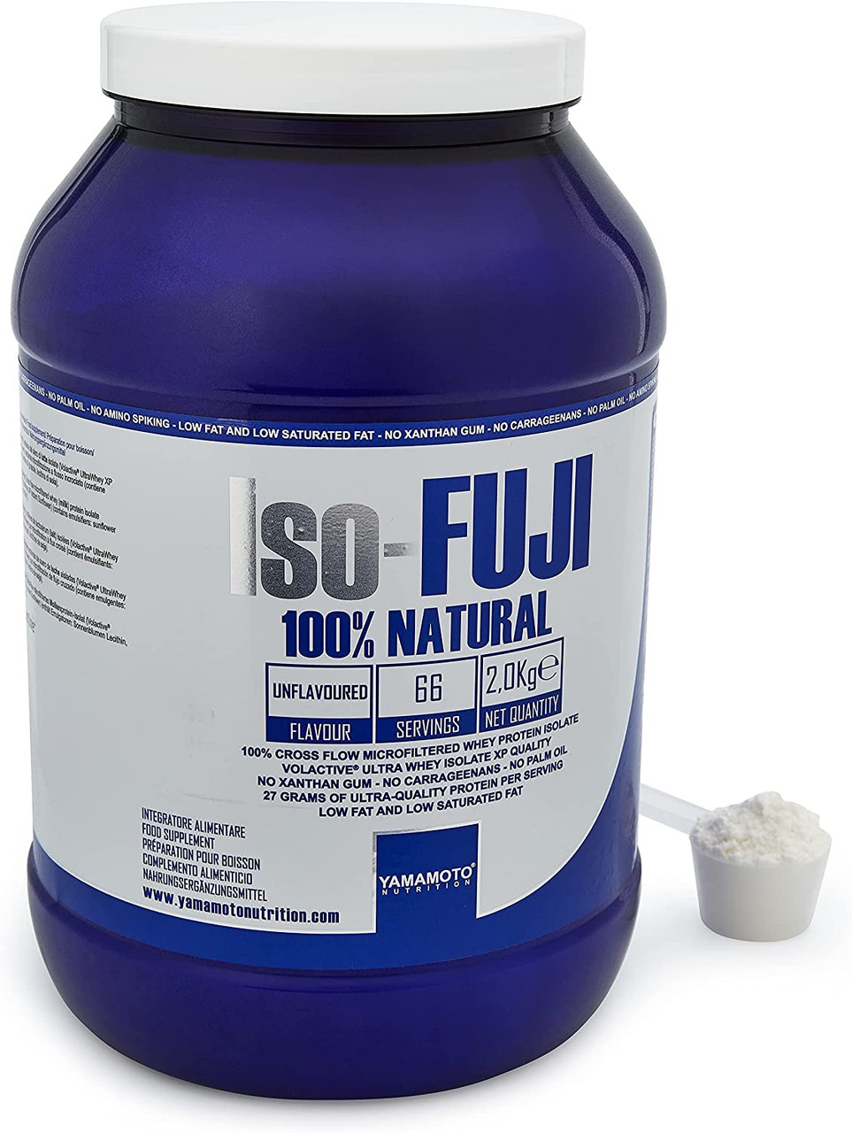 フォロー割　isoyama2000 Yamamoto Nutrition Iso-FUJI 100% Natural - 2000g