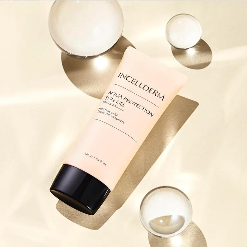 INCELLDERM Aqua Protection Sun Gel SPF45 PA++++ 50ml