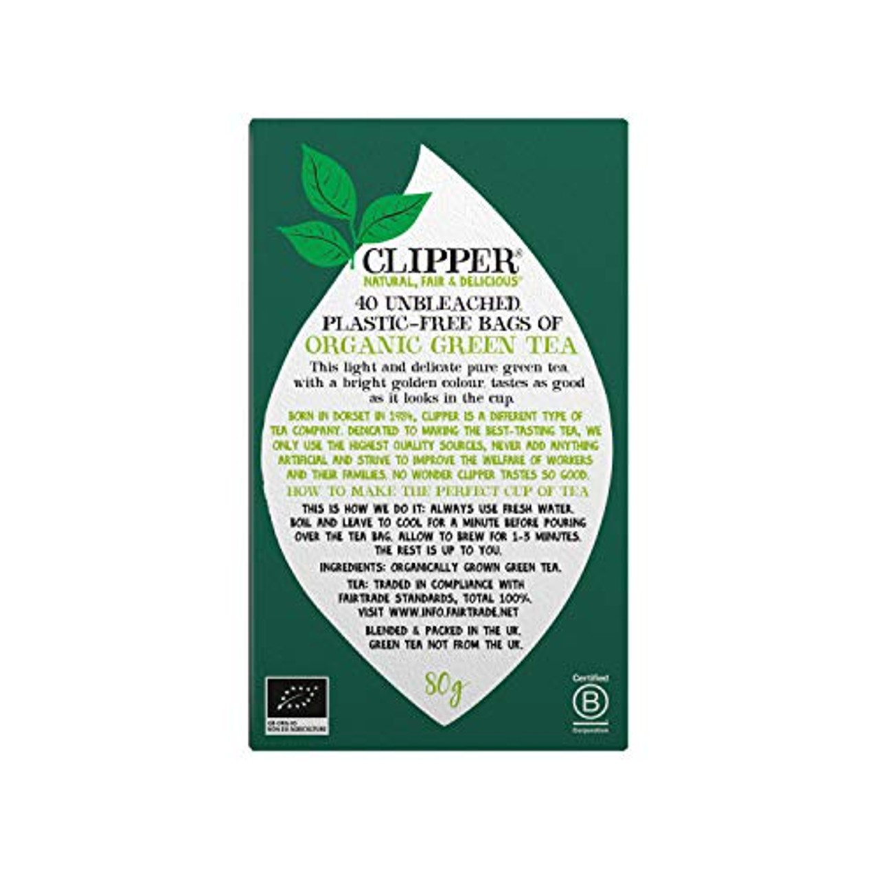 Clipper Tea Organic Fairtrade Green Lime  India  Ubuy