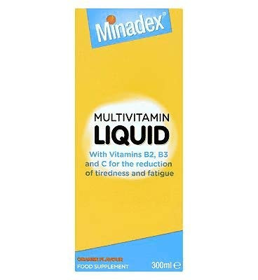 Minadex Multivitamin Liquid Orange 300ml