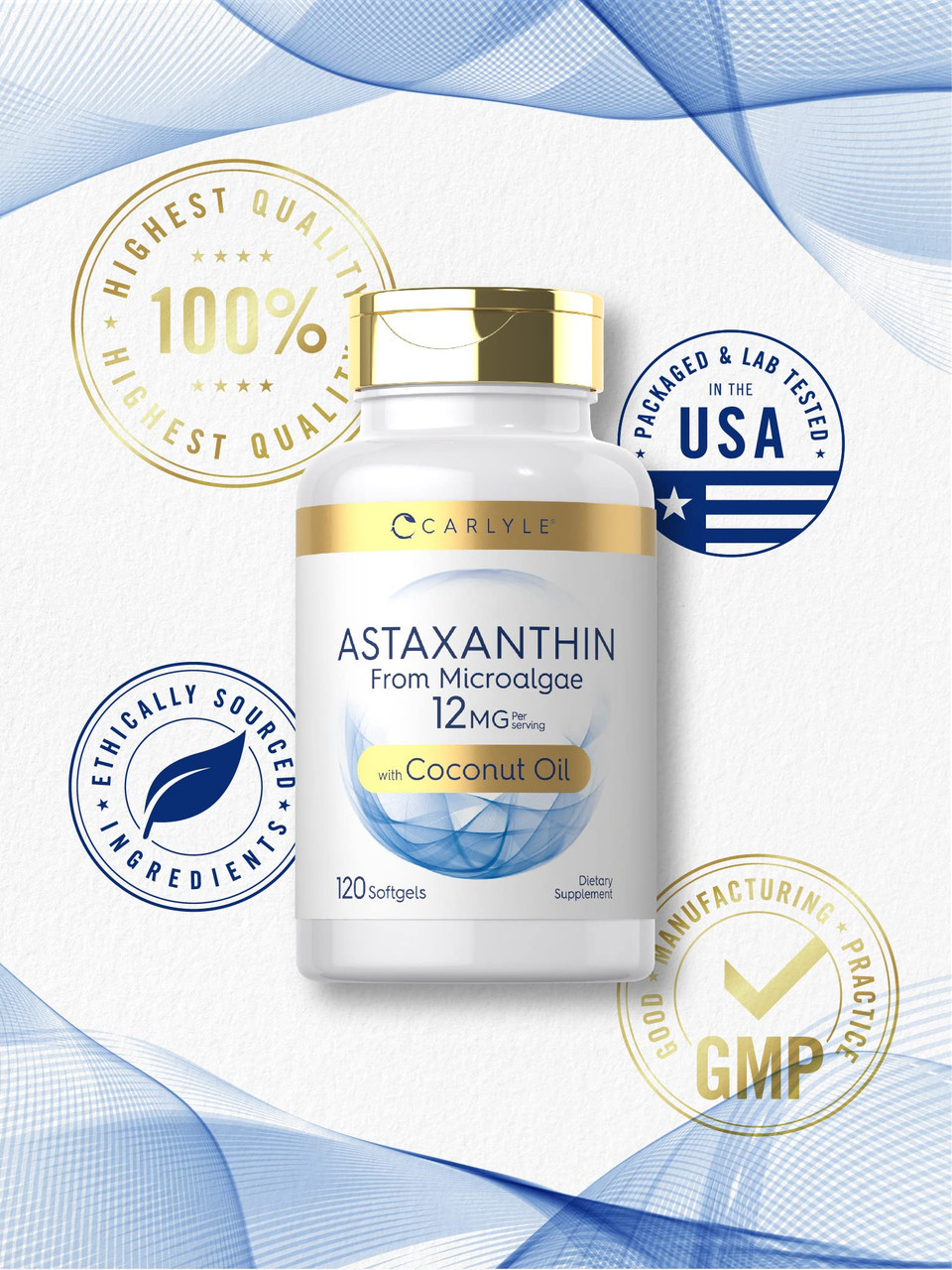 astaxanthin with l glutathione veggie softgel California Gold Nutrition, Astaxanthin, 10 mg, 120 Softgels Astaxanthin 4 mg | Supports