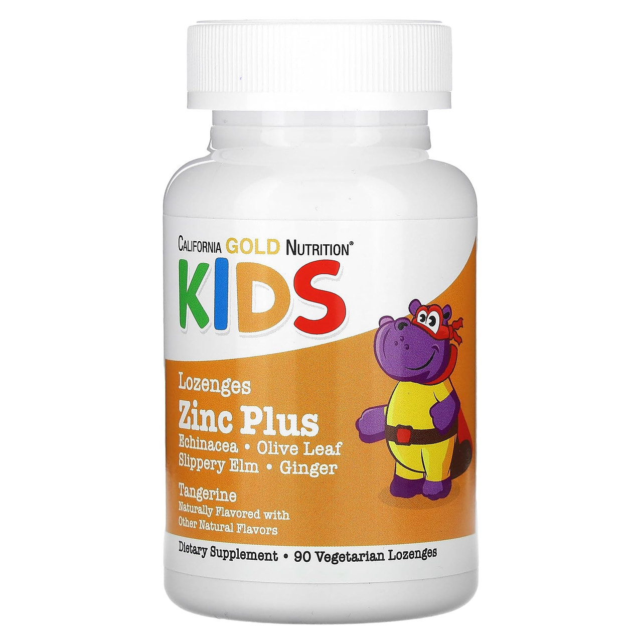 California Gold Nutrition Zinc Plus Lozenge For Childre | Buy at Kiwla
