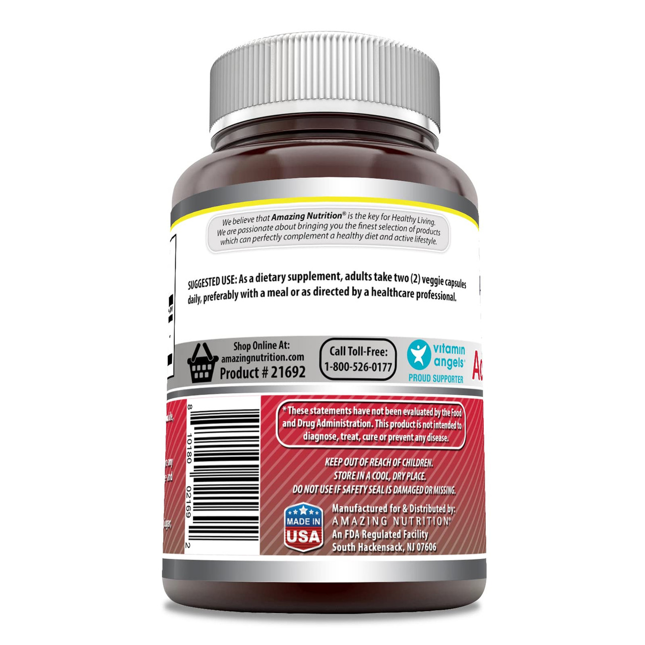 Amazing Formulas Acetyl L-Carnitine Supplement | 1200 Mg | 120 Veggie Capsules | Non-Gmo Amazing Formulas Acetyl L-Carnitine Supplement | 1200 Mg | 120 Veggie Capsules | Non-Gmo