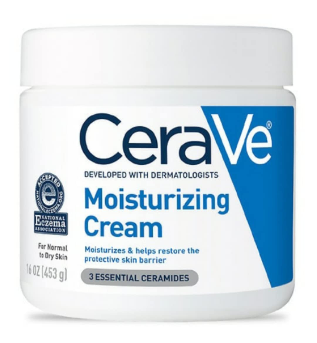 Cerave Fragrance-Free Daily Moisturizing Cream Combo - 16 Oz & 3