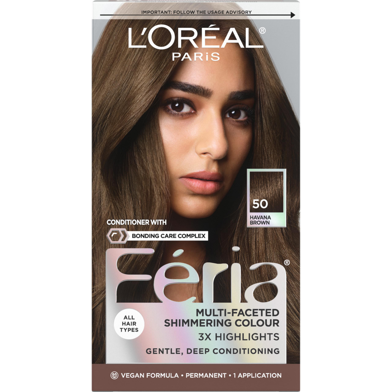 L'Oreal Paris Feria Multi-Faceted Shimmering Color - 50