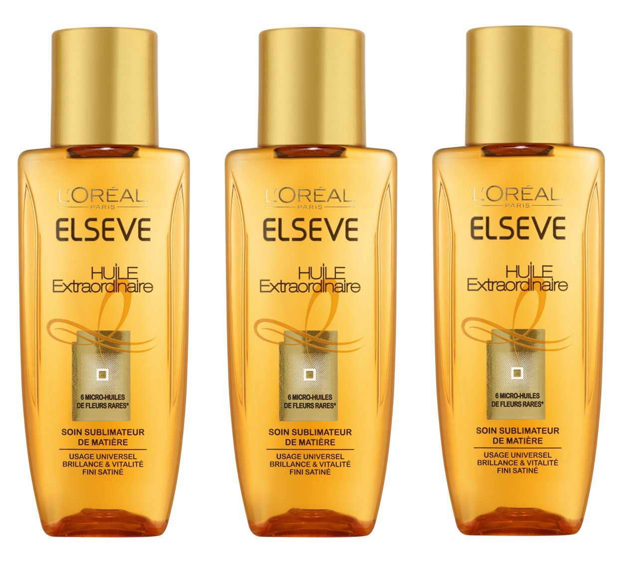 L'Oreal Paris Elsève 3 X Universal Hair Oil 50Ml A9625200