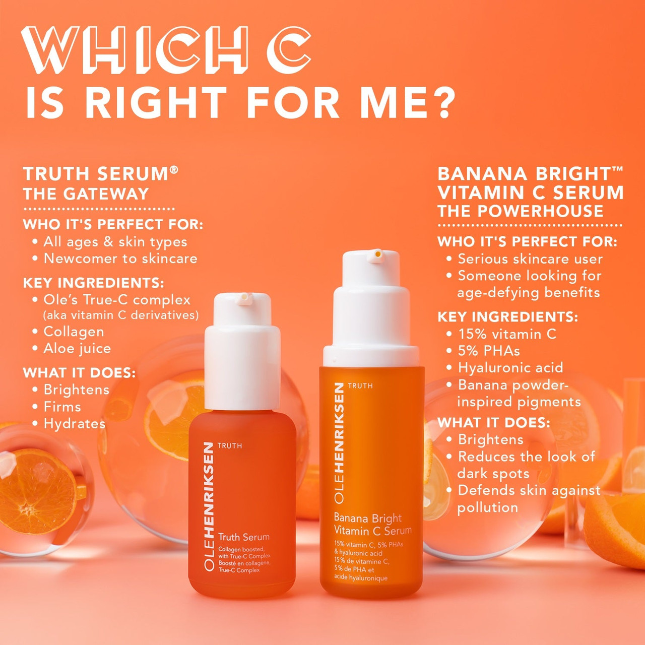 Olehenriksen Truth Serum Duo | Buy at Kiwla | Free Shipping India