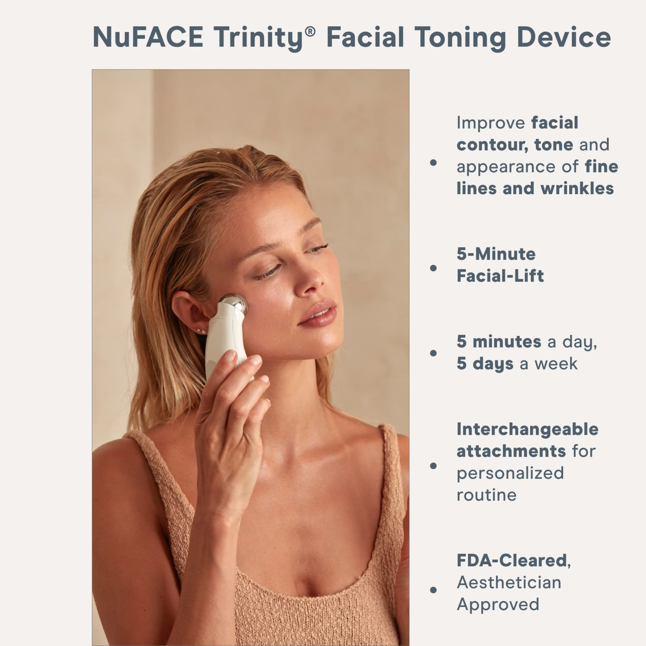 NuFACE Trinity Complete - Facial Toning Kit