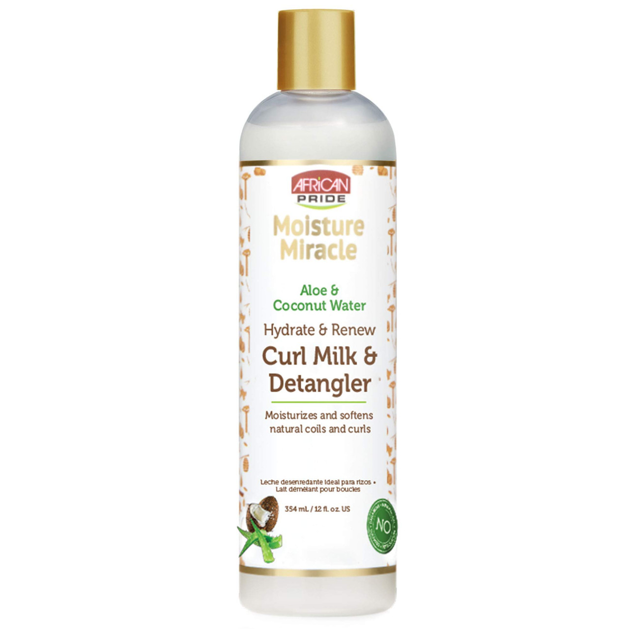 African Pride Moisture Miracle Hydrate & Renew Curl Milk & Hair