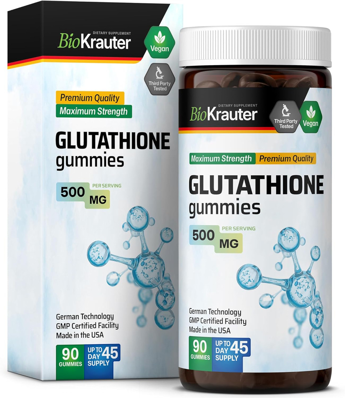 Bio Krauter L-Glutathione Gummies - 500 Mg
