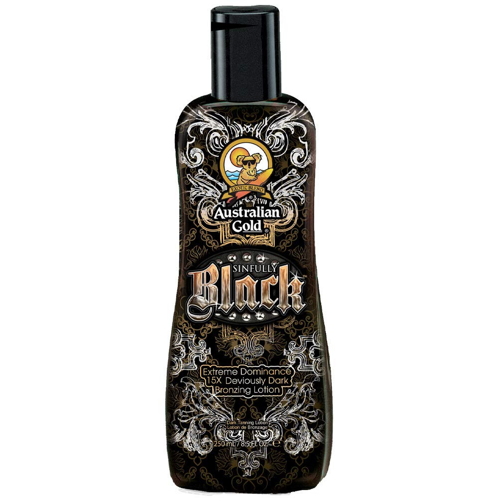 Australian Gold Sinfully Black 15X Deep Dark Bronzing T | Buy at