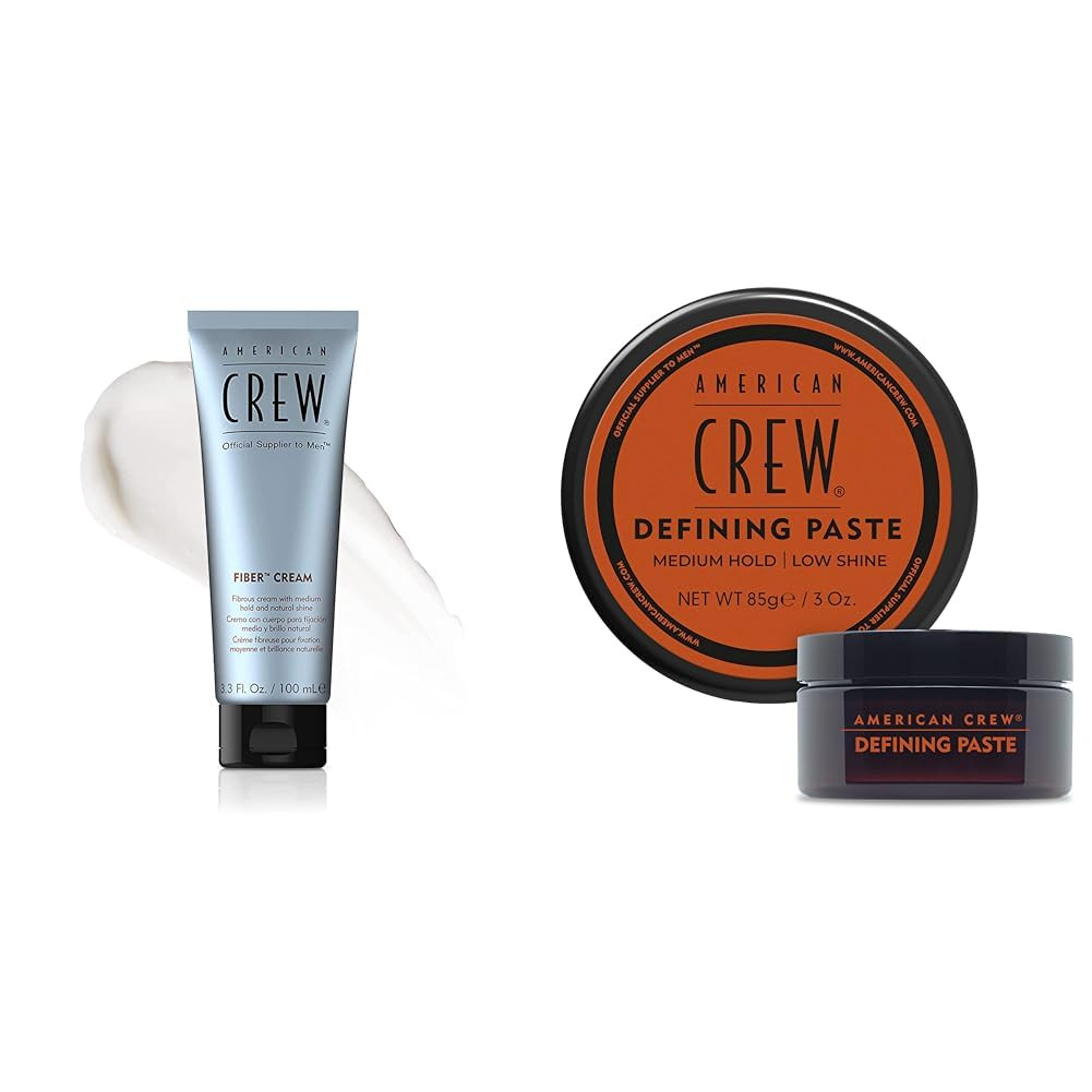 American Crew Men'S Fiber Cream Like Hair Gel With Medium Hold