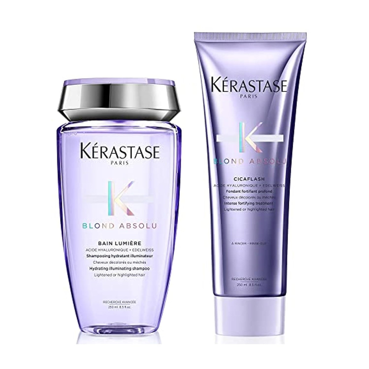 Kérastase Bain Lumière & Cicaflash 1000m Kerastase Blond Absolu Lumière Illuminating Shampoo & Cicaflash