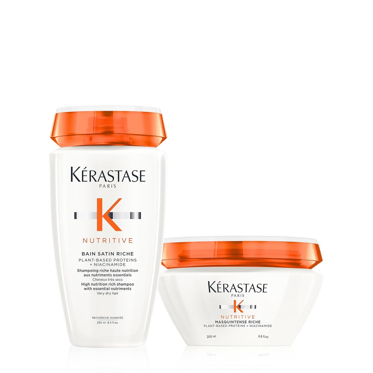 Kérastase NUTRITIVE バンサテンリッチ シャンプー 3本セット Kerastase Nutritive Satin Riche Shampoo & Masquintense | Buy at