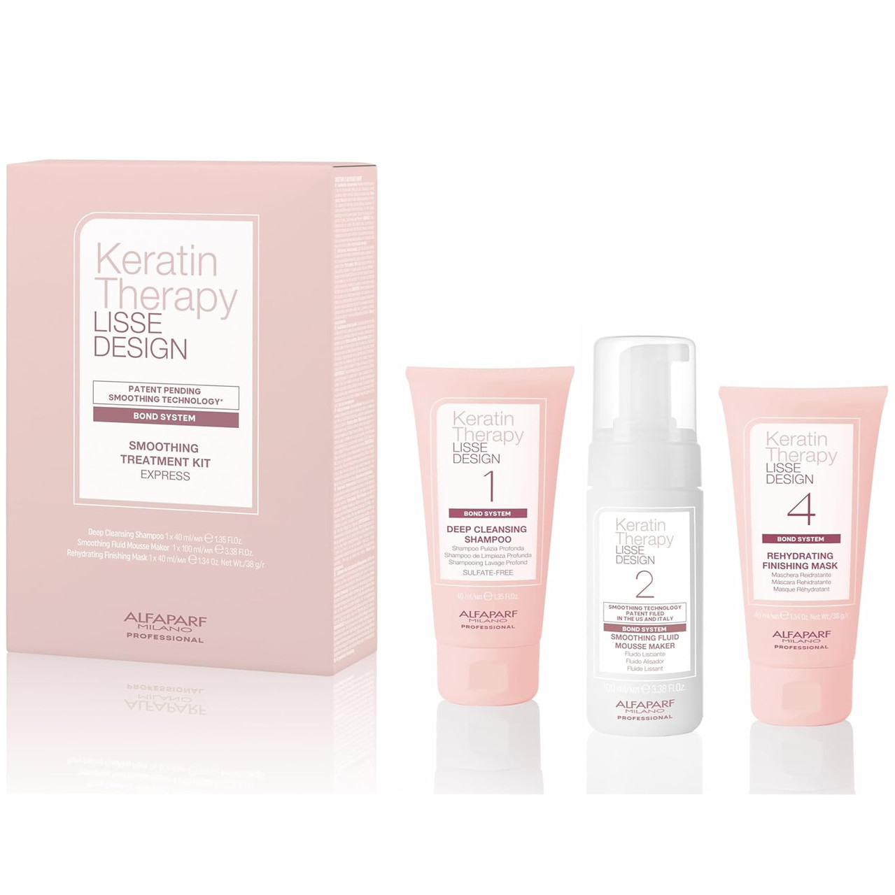 Alfaparf At Home Keratin Hair Treatment Keratin Therapy Lisse