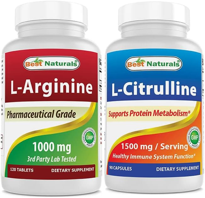 l arginine l carnitine combination Best Naturals L-Arginine 1000 mg & L-Citrulline 1500mg | Buy at Kiwla