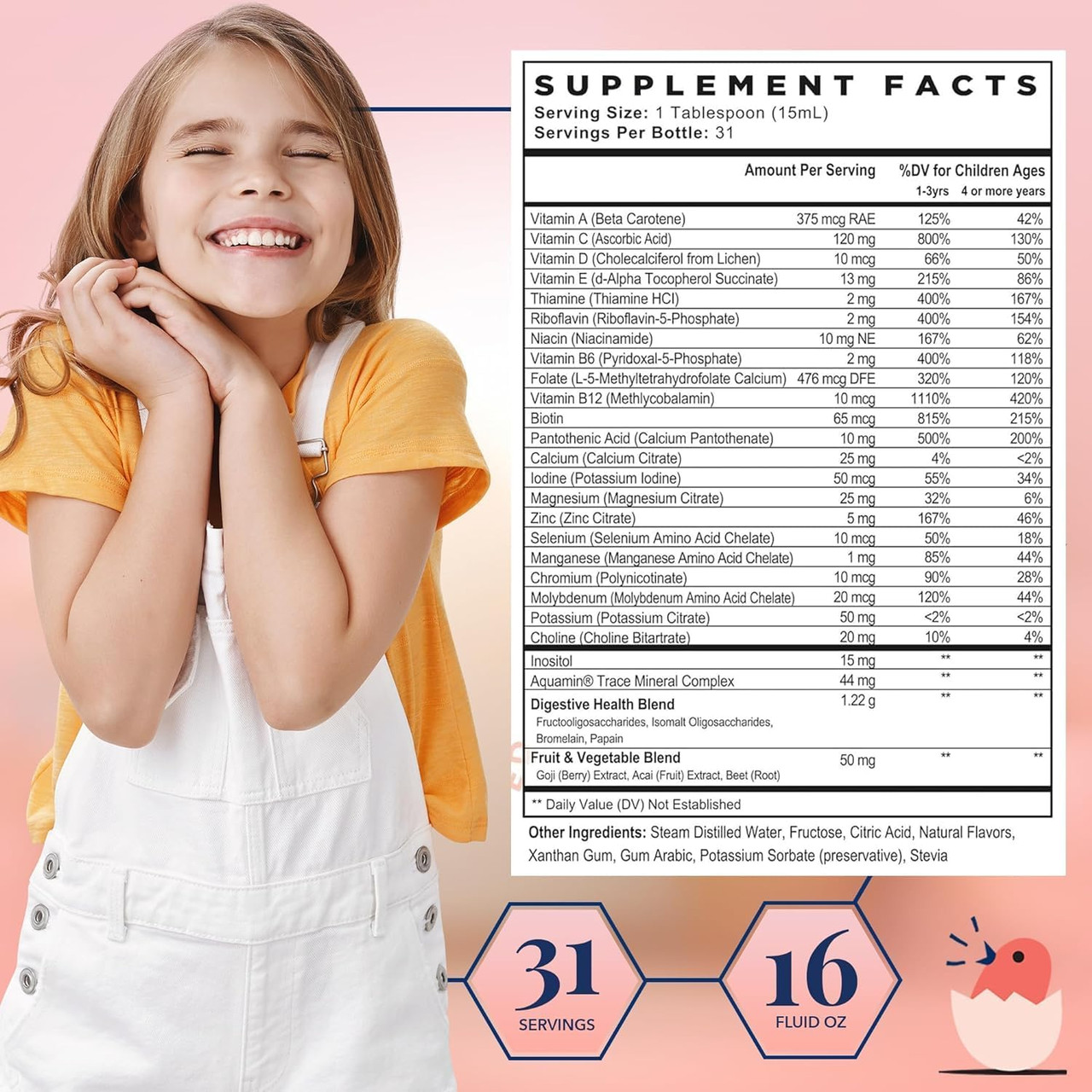 organic methylated vitamins for kids