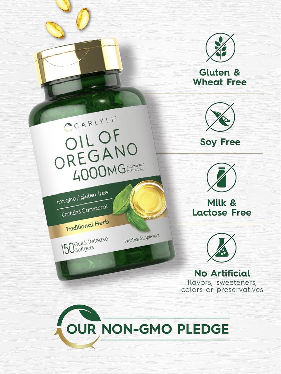 Huile D'Origan Swanson - 120 Softgels - Complément Alimentaire - Neuf USA