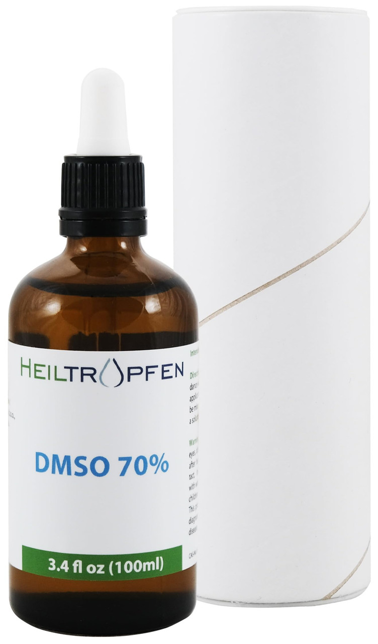 62c1★未使用♪HEILTROPFEN DMSO 70% 100ml 4本 Heiltropfen 70% DMSO - Pharmaceutical Grade Ingredients | Dimethyl