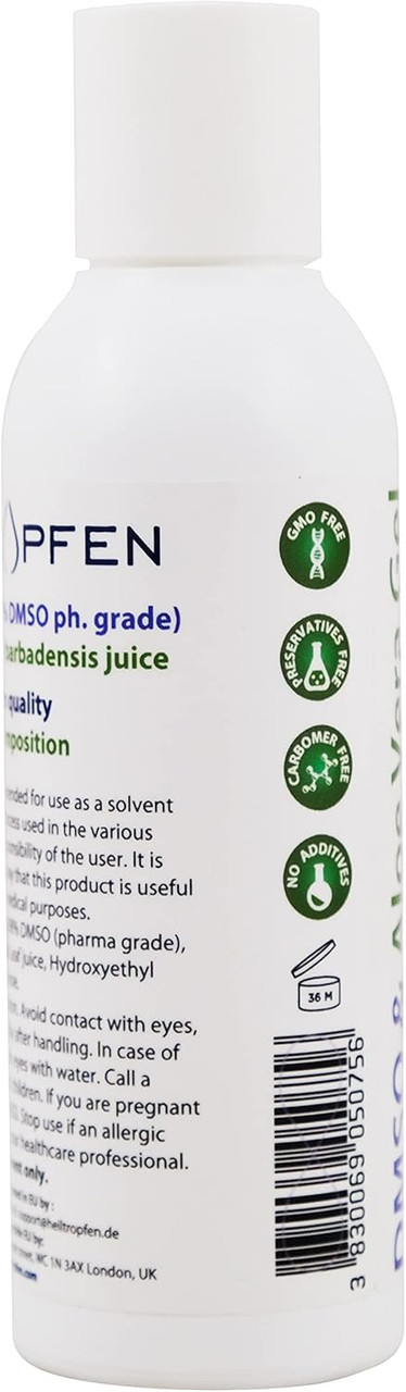 Heiltropfen DMSO Gel with Aloe Vera | 5 Oz - 150 g | DMSO Cream | High