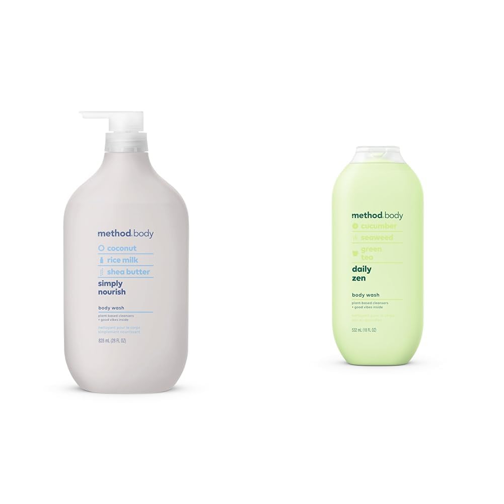 Method Body Wash Simply Nourish 28 oz and Daily Zen 18 | Buy at