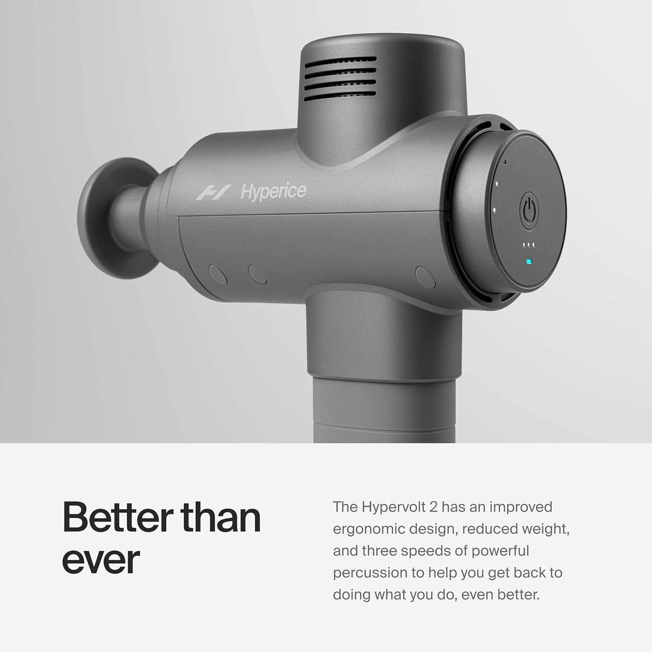 Hyperice Hypervolt 2 - Featuring Quiet Glide Technology - Handheld