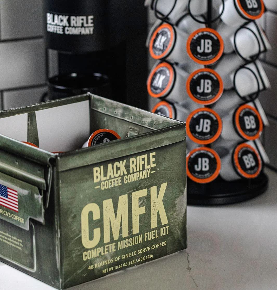 Black Rifle Coffee Company Supply Drop Variety Pack With Silencer Smooth Ak  Espresso Just Black And