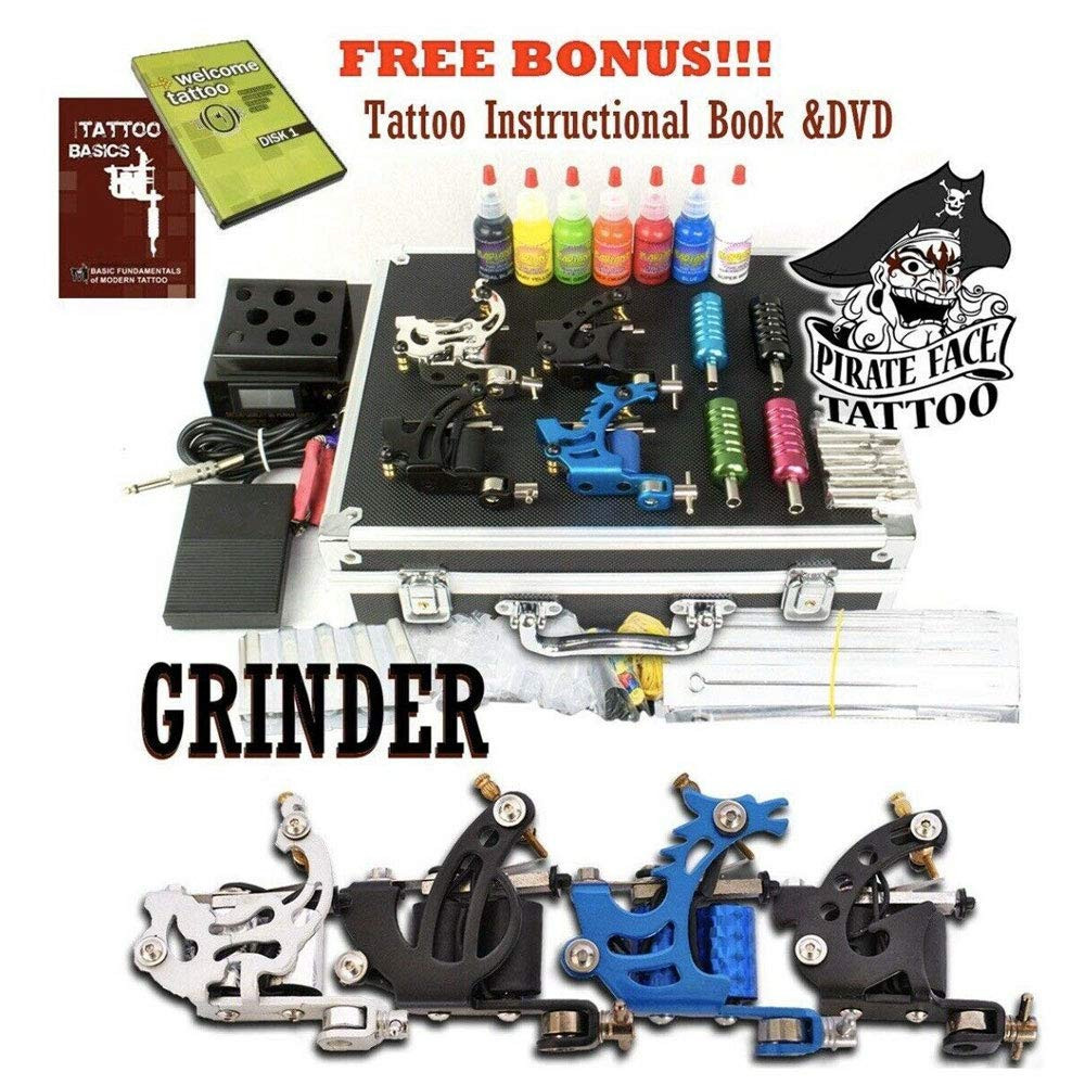 Grinder Tattoo Kit By Pirate Face Tattoo / 4 Tattoo Mac | Buy at
