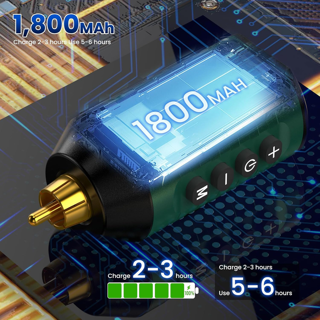 ワームホール タトゥーキット ワイヤレス タトゥーガンキット Amazon | ワームホール タトゥーガンキット ワイヤレスタトゥー マシン