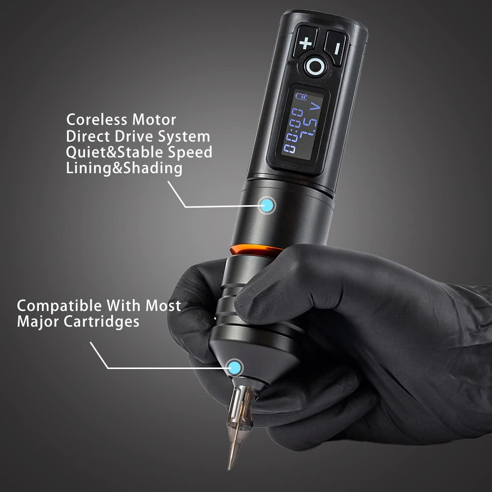 Ambition Ninja Pro Tattoo Machine With Coreless Motor - Rotary