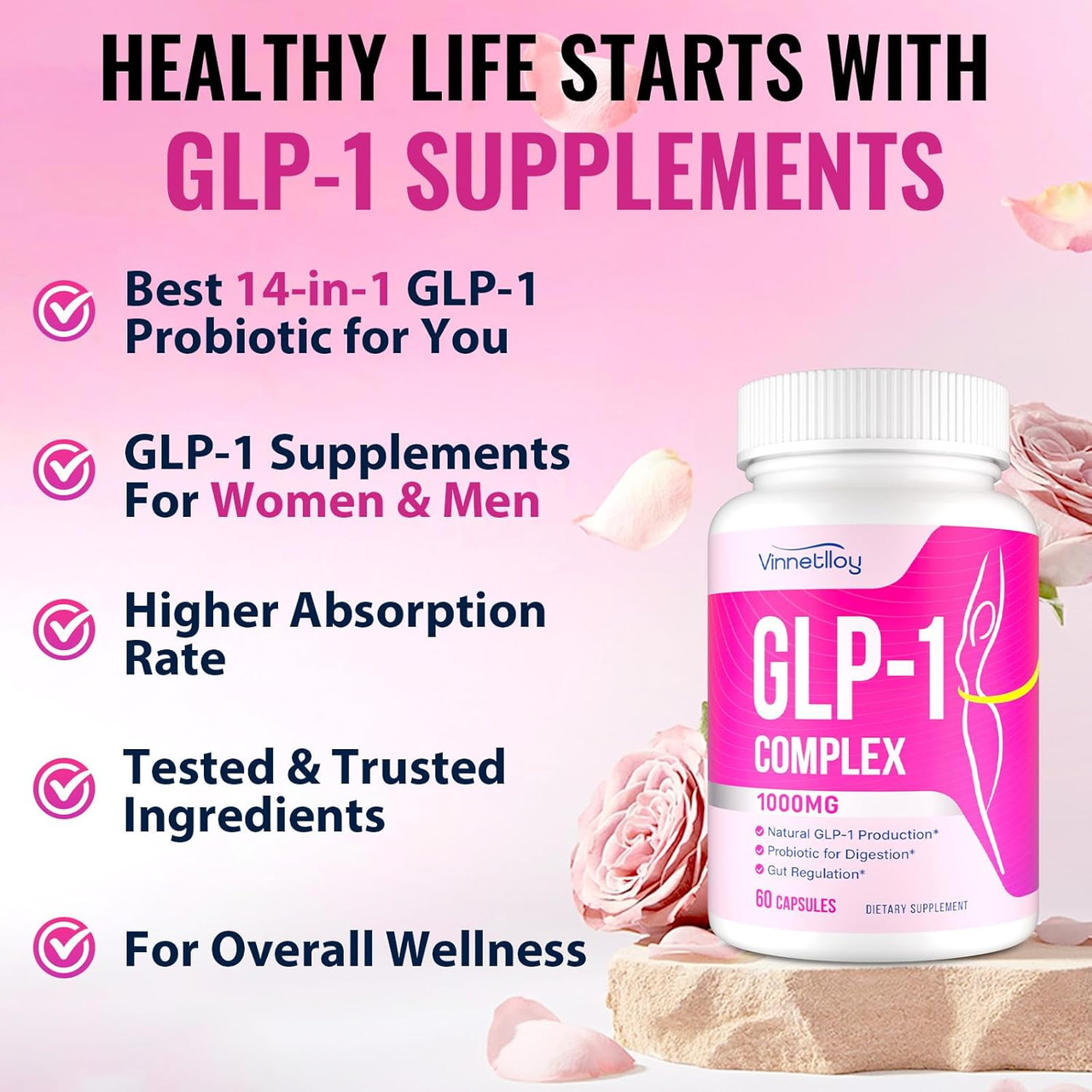 best probiotic for women on glp 1 Glp 1 Supplement Probiotics For Women and Men Glp1 Supplements Women  Probiotic Glp1 With Akkermansia Probiotic