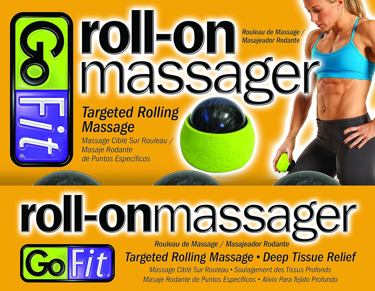 Gofit Roll On Massager Tool Deep Muscle