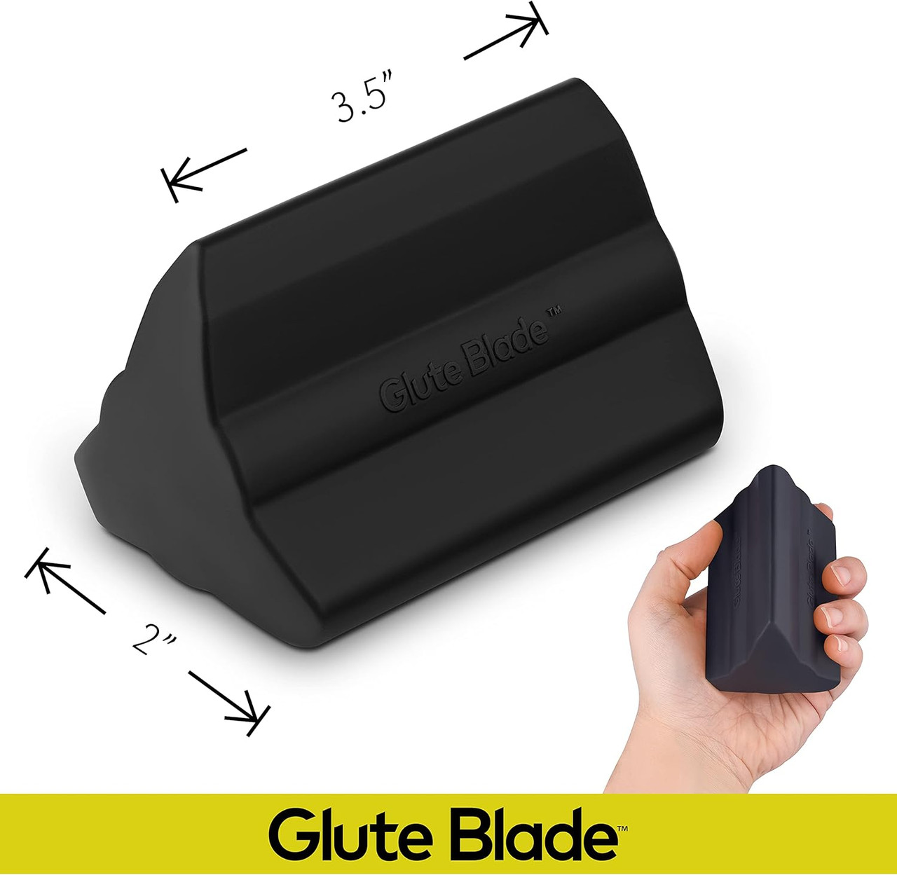 Piriformis Massage Roller With Different Heads For Targeted