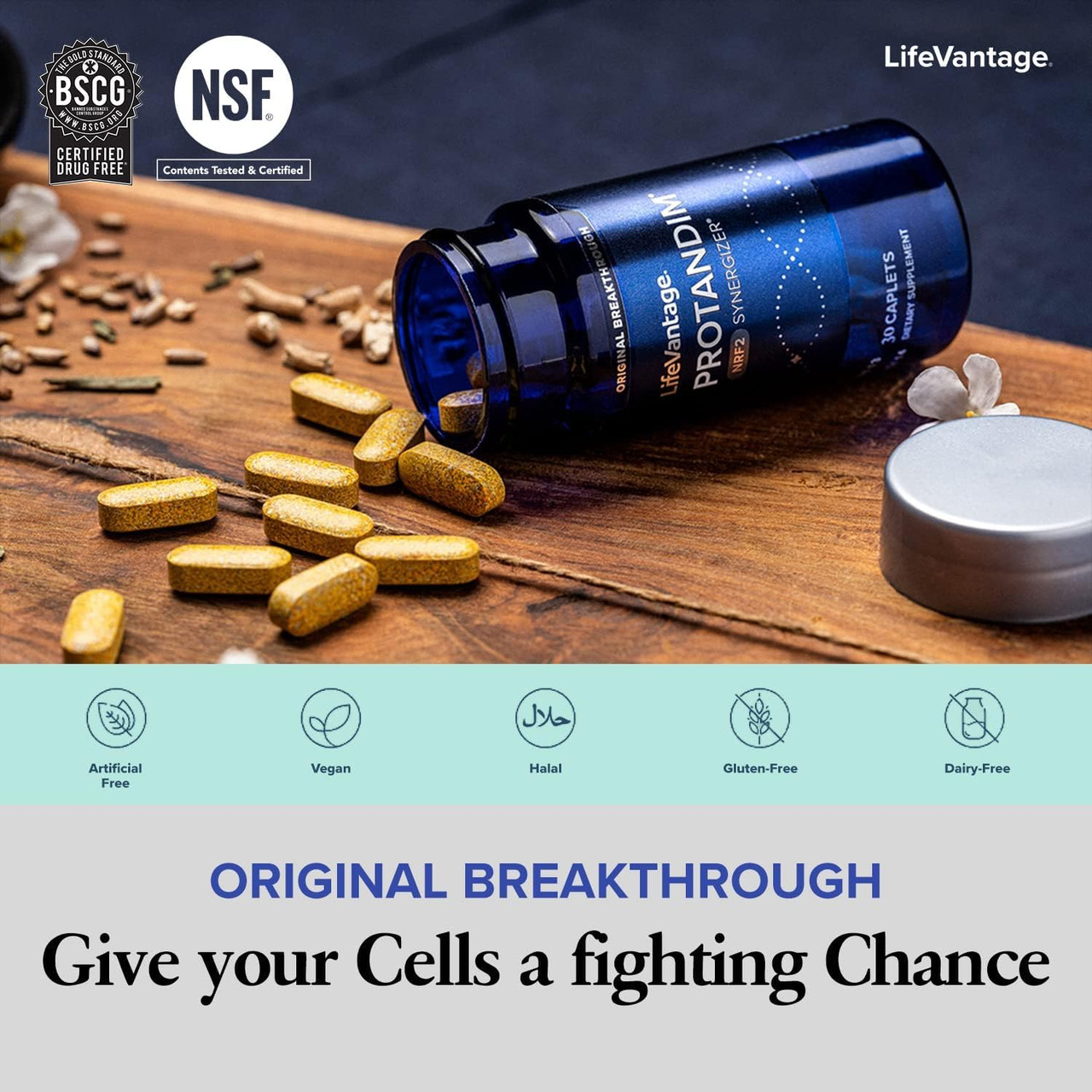 Protandim Nrf2 Synergizer (3 Bottles) Nrf2 Activator, Antioxidant