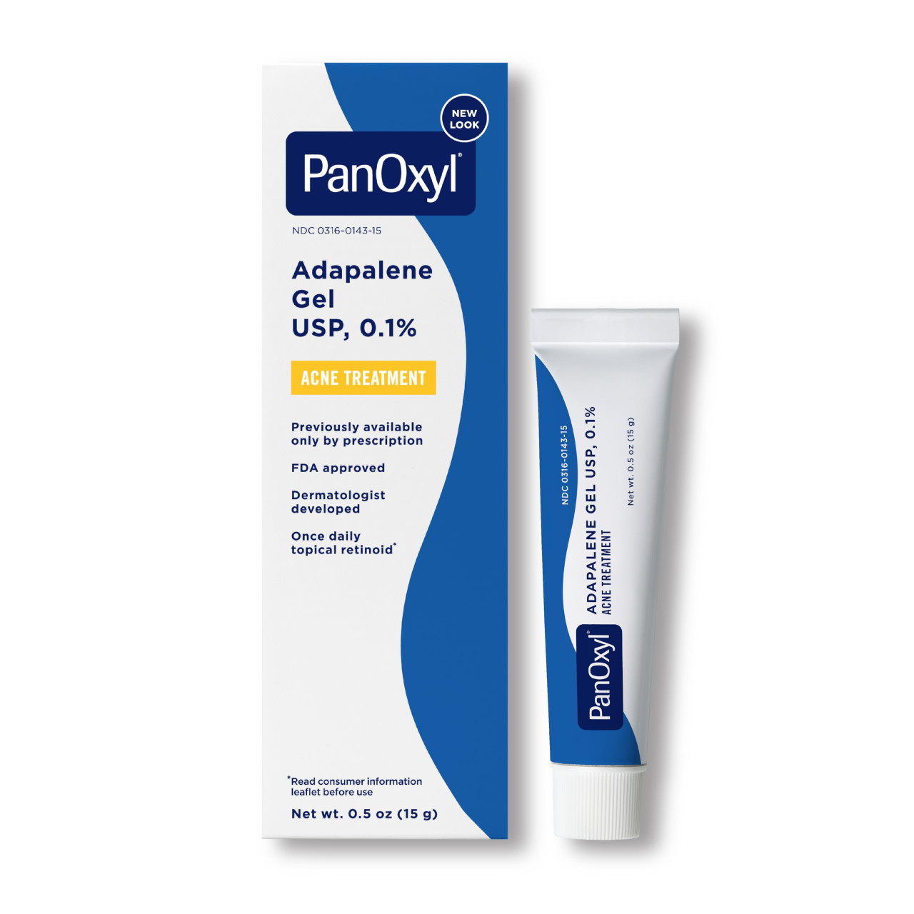 PanOxyl Adapalene 0.1% Leave-On Gel 30 Day Supply Retin | Buy at Kiwla